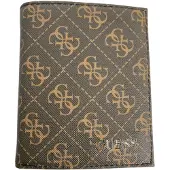 GUESS Vezzola Portafoglio Tessuto SMVEZLLEA22 Nero Uomo — Portafoglio