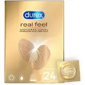 Durex Real Feel 24 pezzi — Preservativi
