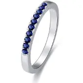 Beneto Anello Argento Zirconi AGG327 60mm — Anello
