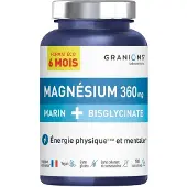 Granions Magnésium Marin + Bisglycinate 360mg 180 compresse — Integratore
