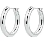 Brosway Orecchini cerchio acciaio Aura BAU24 — Orecchini