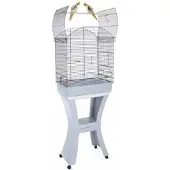 Imac Gabbia per uccelli Calla con supporto Blu/Grigio