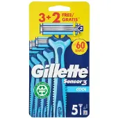 Gillette Sensor3 Cool 5 pezzi — Rasoi Usa e Getta