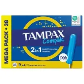 Tampax Assorbenti Regular 38 unità — Assorbente