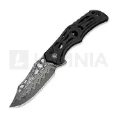 CIVIVI Coltello pieghevole Biophase, Damascus, Black Aluminum