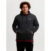 Jack & Jones Plus Size Felpa Con Cappuccio Con Logo