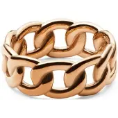 Daniel Wellington Anello Bronzo Chunky Chain Circuito 52 mm — Anello
