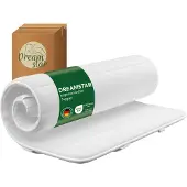 Dreamstar Coprimaterasso 90x190 cm | Coprimaterasso con anima in schiuma traspirante e antiscivolo |