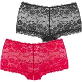 Petite fleur GOLD by LASCANA Slip mirtillo / nero