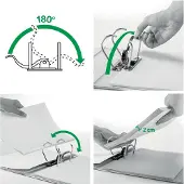 Leitz Raccoglitore Active Urban Chic Polyfoam 180º A4 82 Mm