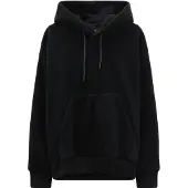 CMP Sweater Fix Hood Felpa con cappuccio Uomo (S, nero)