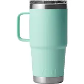 Yeti Rambler Travel Mug 20oz Stronghold Lid, Seafoam, tazza thermos da viaggio con coperchio, 591 ml