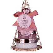 Accessori Set bagno piramide festive col.rosa