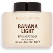 Makeup Revolution Loose Baking Powder Banana Light 32 g — Cipria