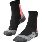 Falke Women's Achilles Calze da running Donna (41-42, nero)