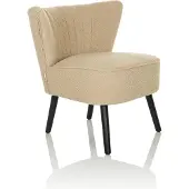 Hjh LIVING lounge chair MANISO poltrona in tessuto reclinabile imbottita