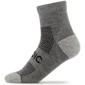 Stoic Merino Running Quarter+ light socks Calze da running (36-38, grigio)