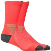 Asics Fujitrail Crew Sock Calze da running (35-38, rosso)