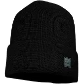 Maximo Kid's Beanie mit Umschlag Berretto Bambini (49-51 cm, nero)