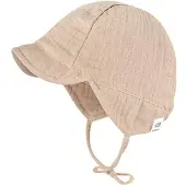Maximo Baby's Schildmütze m. Ohrenschutz Cappellino Bambini (41 cm, beige)