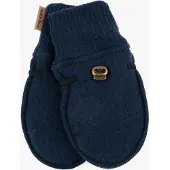 Mikk-Line Kid's Wool Mittens Guanti Bambini (50/56, blu)