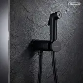 PaulGurkes bidet a incasso nero opaco doccia a spruzzo