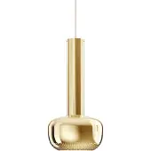 Louis Poulsen Lampada a sospensione VL 56 in ottone lucido