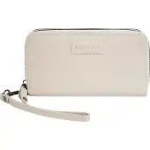 Bugatti Elsa Portafoglio Protezione RFID Vera Pelle 19 cm bianco