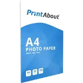 PrintAbout Carta fotografica Premium Matt A4 180 g/m² (50 fogli)