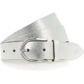 Tamaris Cintura di pelle argento - 105