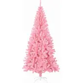 vidaXL Albero di Natale rosa, 180 cm, in PVC