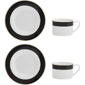 MIKASA Set Di Tazze Luxe Deco 200ml 2 Unità