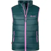 TROLLKIDS Kids Trondheim Vest Gilet sintetico Bambini (164, blu)