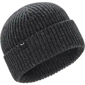 Salewa Re-Zebru Knit Beanie Berretto (58 cm, nero/grigio)