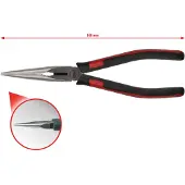 Ks Tools 1152201 Round nose pliers Straight Tool steel 160 mm