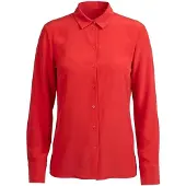 Posh Gear Camicia da donna 'Seidenbluse Collettoseta' rosso scuro