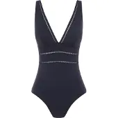 SEA LEVEL Costume intero 'Essentials Edit' blu scuro