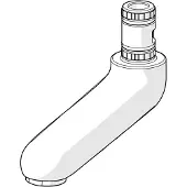 Hansa Sporgenza bocca 86 mm cromata