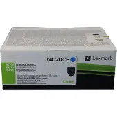Lexmark Toner 74C20C0 - Ciano