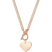Hey Happiness Collana 'Romance' oro rosé