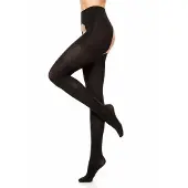 Glamory Collant 'Overt Microfaser Strumpfhose' nero