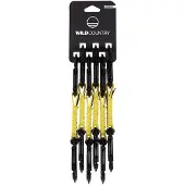 Wild Country - Pack de 6 dégaines d'escalade - Session Quickdraw 6X12Cm Heritage in Nylon - Viola