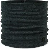 Buff Heavyweight Merino Wool Sciarpa a tubo (One Size, nero)