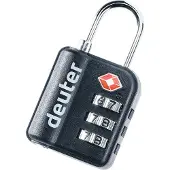 Deuter TSA Pad Lock Lucchetto da viaggio nero