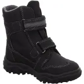 Superfit Stivale 'Husky' marrone scuro / grigio / lilla pastello / bianco