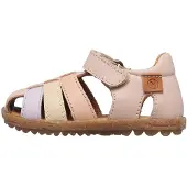 Naturino Kid's See Calf Printed Sandali Bambini (27, marrone/beige)