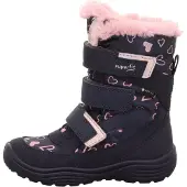 Superfit Boots da neve 'Crystal' blu / rosa