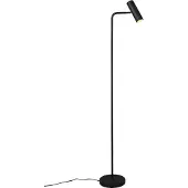 TRIO Lighting Piantana Marley, nera, altezza 151 cm, metallo