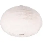 TRIO Leuchten Plafoniera pelosa, Ø 50 cm, color sabbia, peluche sintetico