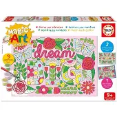 Educa Fiori Magic Art Number